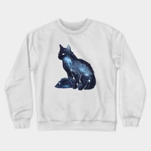 Galaxy Cat Crewneck Sweatshirt